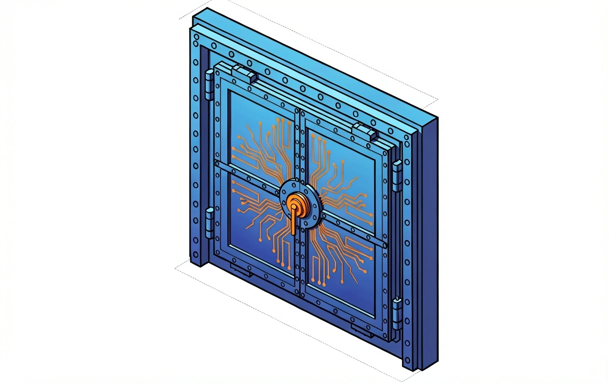 Secure Data Vault Visualization